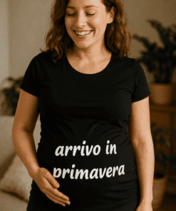 Maglietta premaman arrivo in primavera