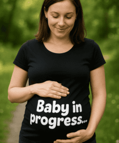 Maglietta premaman baby in progress