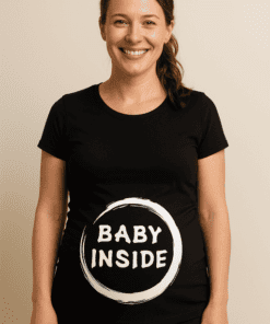 Maglietta premaman Baby inside