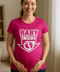 Maglietta premaman Baby inside