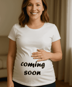 Maglietta premaman coming soon