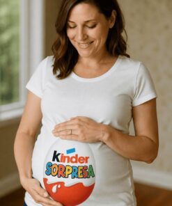 Maglietta premaman Kinder Sorpresa