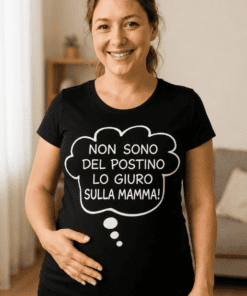 Maglietta premaman non sono del postino