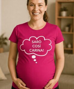 Maglietta premaman sarò così carina