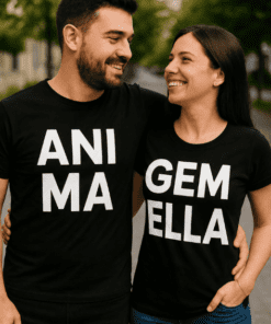 Magliette di coppia anima gemella