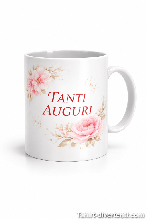 Tazza divertente tanti auguri