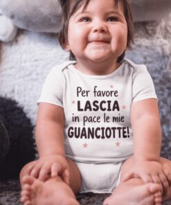 Body divertente lascia in pace le mie guanciotte