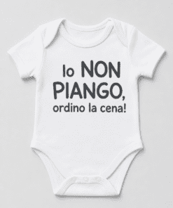 Body divertente non piango ordino la cena