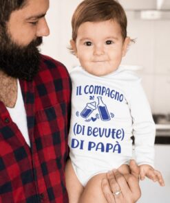Body per neonati compagno di bevute di papà