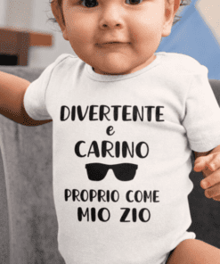 Body per neonati divertente come mio zio