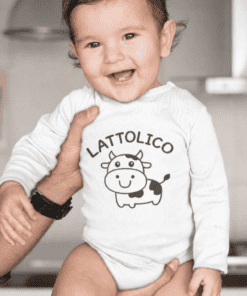 Body per neonati divertente Lattolico