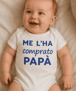 Body per neonati divertente me l'ha comprato papà