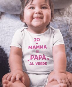 Body per neonati divertente papà al verde