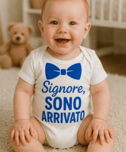 Body per neonati divertente signore sono arrivato