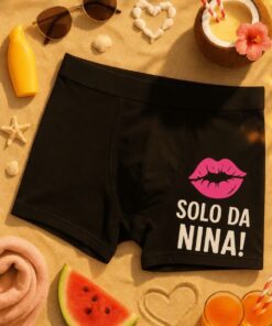 Boxer divertenti Solo da con nome a scelta