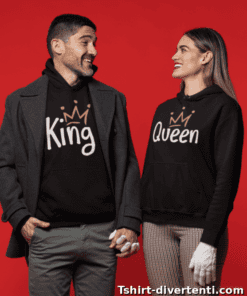 Felpe di coppia King Queen