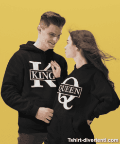 Felpe di coppia King Queen