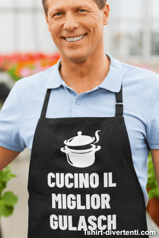 Grembiule divertente cucino il miglior gulasch