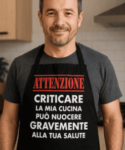 Grembiule divertente non criticare la mia cucina