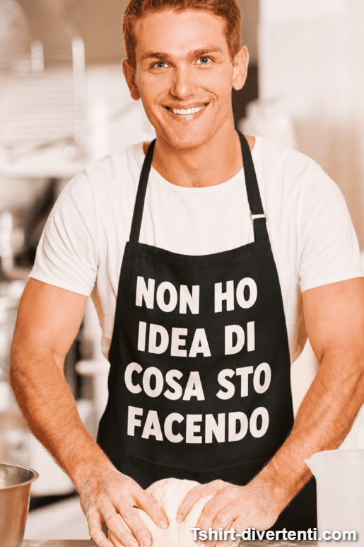 Grembiule divertente non ho idea di cosa faccio