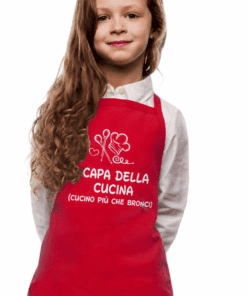 Grembiule per bambini capa della cucina