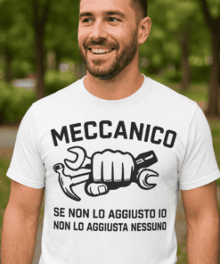 Maglietta divertente aggiusto tutto con professione a scelta