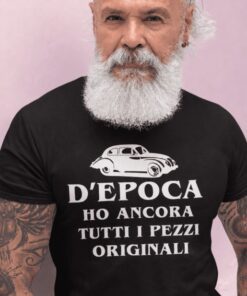 Maglietta divertente auto d'epoca pezzi originali