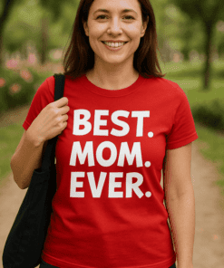 Maglietta divertente best mom ever