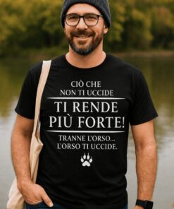 Maglietta divertente ciò che non ti uccide