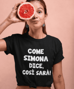 Maglietta divertente così sarà con nome a scelta