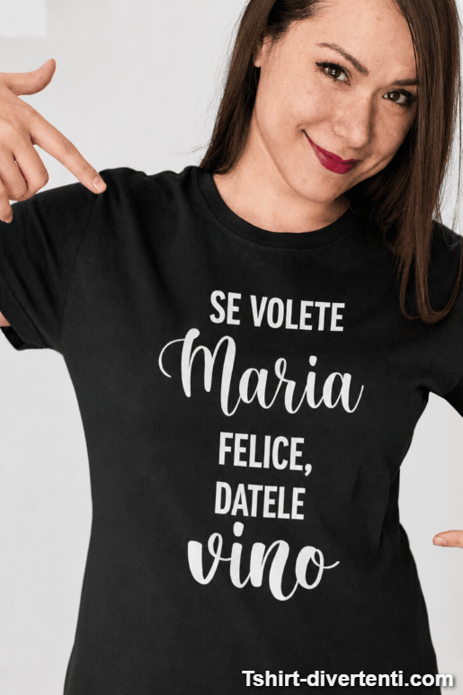 Maglietta divertente datele vino con nome a scelta