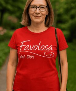 Maglietta divertente favolosa con anno a scelta