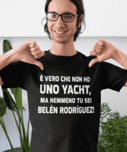 Maglietta divertente forse non ho uno yacht