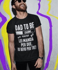 Maglietta divertente futuro papà