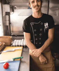 Maglietta divertente giacca da chef