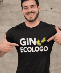 Maglietta divertente Gin Ecologo
