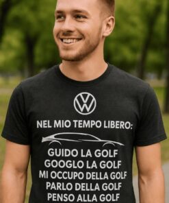 Maglietta divertente Golf nel tempo libero