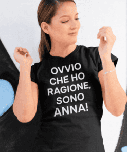 Maglietta divertente ho ragione con nome a scelta