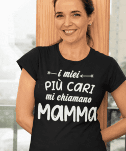 Maglietta divertente i miei cari mi chiamano mamma