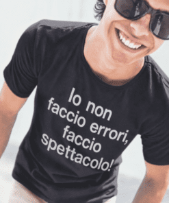 Maglietta divertente io non faccio errori