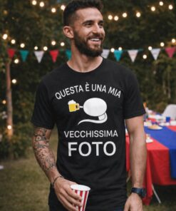 Maglietta divertente la mia vecchissima foto