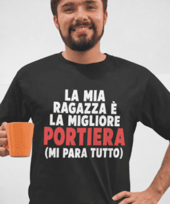 Maglietta divertente la migliore portiera