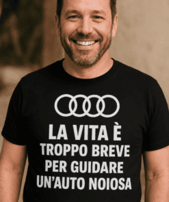 Maglietta divertente la vita è troppo breve