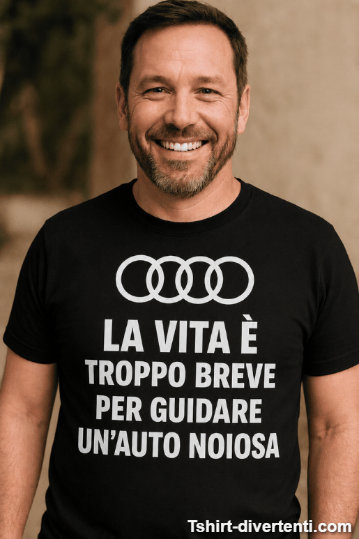 Maglietta divertente la vita è troppo breve