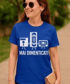 Maglietta divertente mai dimenticati