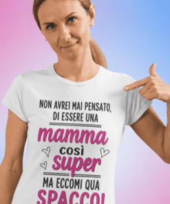 Maglietta divertente mamma che spacca