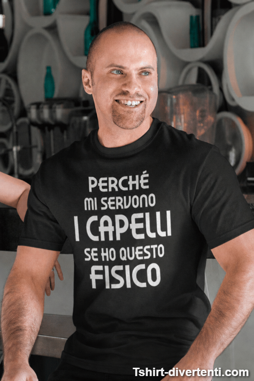 Maglietta divertente meglio il fisico dei capelli