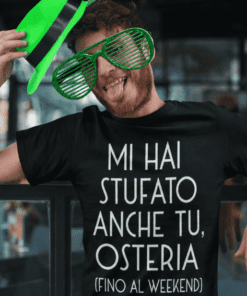 Maglietta divertente mi hai stufato anche tu osteria