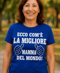 Maglietta divertente migliore del mondo personalizzata