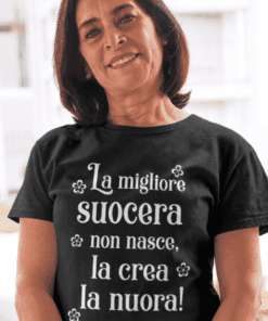 Maglietta divertente migliore suocera fatta dalla nuora